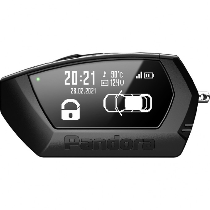 Брелок PANDORA LCD D027 BLACK карабин 35750 Брелок PANDORA LCD D027 BLACK карабин 35750