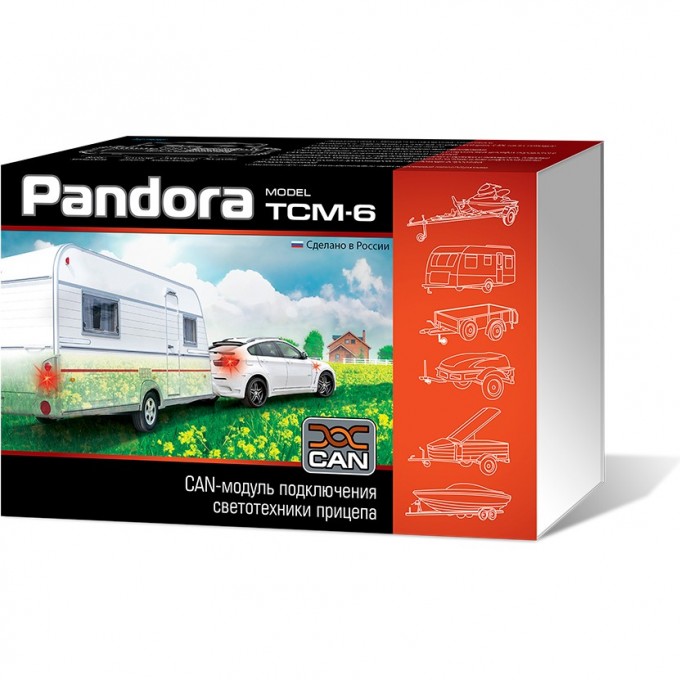 Модуль прицепа PANDORA TCM-6 (2010.09) 6553 Модуль прицепа PANDORA TCM-6 (2010.09) 6553